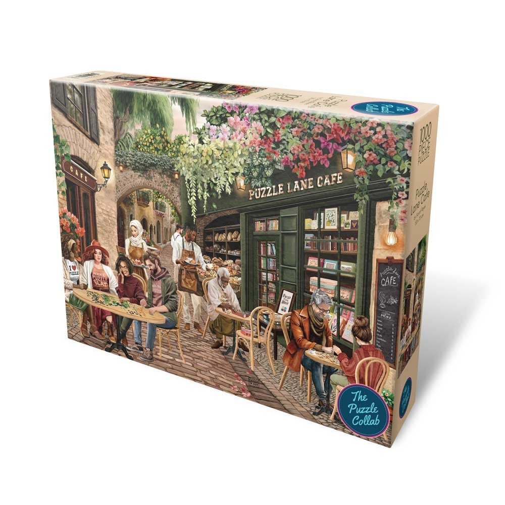 The Puzzle Collab | 1000 Piece Puzzle | Lane Café by Weekend Hub. Australian Art Prints, Gifts, Fashion and Homewares. Green Door Decor. www.greendoordecor.com.au
