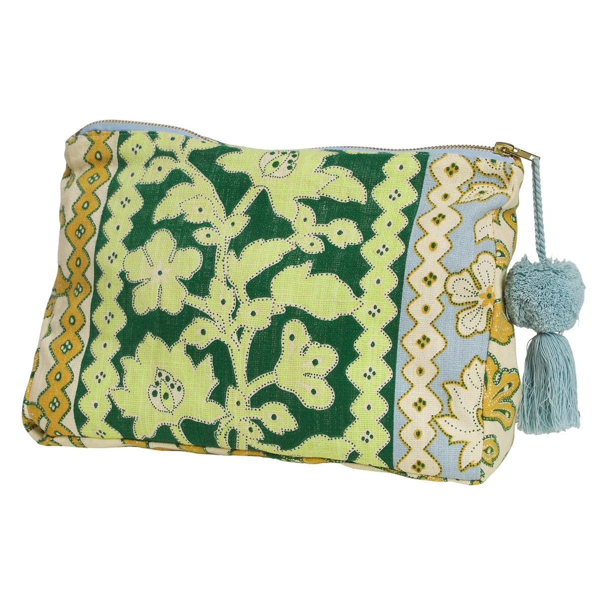 'Thea' Cosmetic Bag by Sage and Clare. Australian Art Prints and Homewares. Green Door Decor. www.greendoordecor.com.au