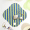 'Theresa' Resin Board | Azure by Sage and Clare. Australian Art Prints, Gifts, Fashion and Homewares. Green Door Decor. www.greendoordecor.com.au