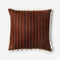 Linen Cushion (60cm) | Thin Stripe Chocolate by Bonnie and Neil. Australian Art Prints and Homewares. Green Door Decor. www.greendoordecor.com.au