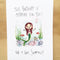 This Birthday Is Mermaid For You! Hope It Goes Swimmingly | Greeting Card by Well Drawn. Australian Art Prints and Homewares. Green Door Decor. www.greendoordecor.com.au