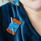 Thread The Needle Brooch | Erstwilder. Australian Art Prints, Gifts, Fashion and Homewares. Green Door Decor. www.greendoordecor.com.au