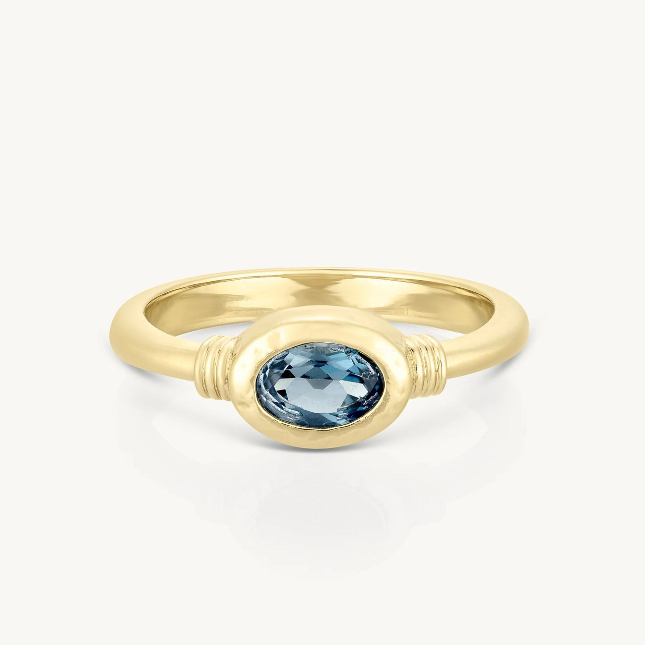 'Tilly' Topaz Gold Ring | Various Sizes by ToniMay. Australian Art Prints, Fashion and Homewares. Green Door Decor. www.greendoordecor.com.au