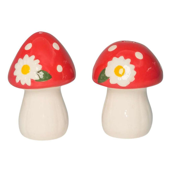 Salt & Pepper Shakers | Toadstools by Urban Products. Australian Art Prints and Homewares. Green Door Decor. www.greendoordecor.com.au