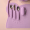 Toddler Feedie® Cutlery Set - Lilac by We Might Be Tiny. Australian Art Prints and Homewares. Green Door Decor. www.greendoordecor.com.au