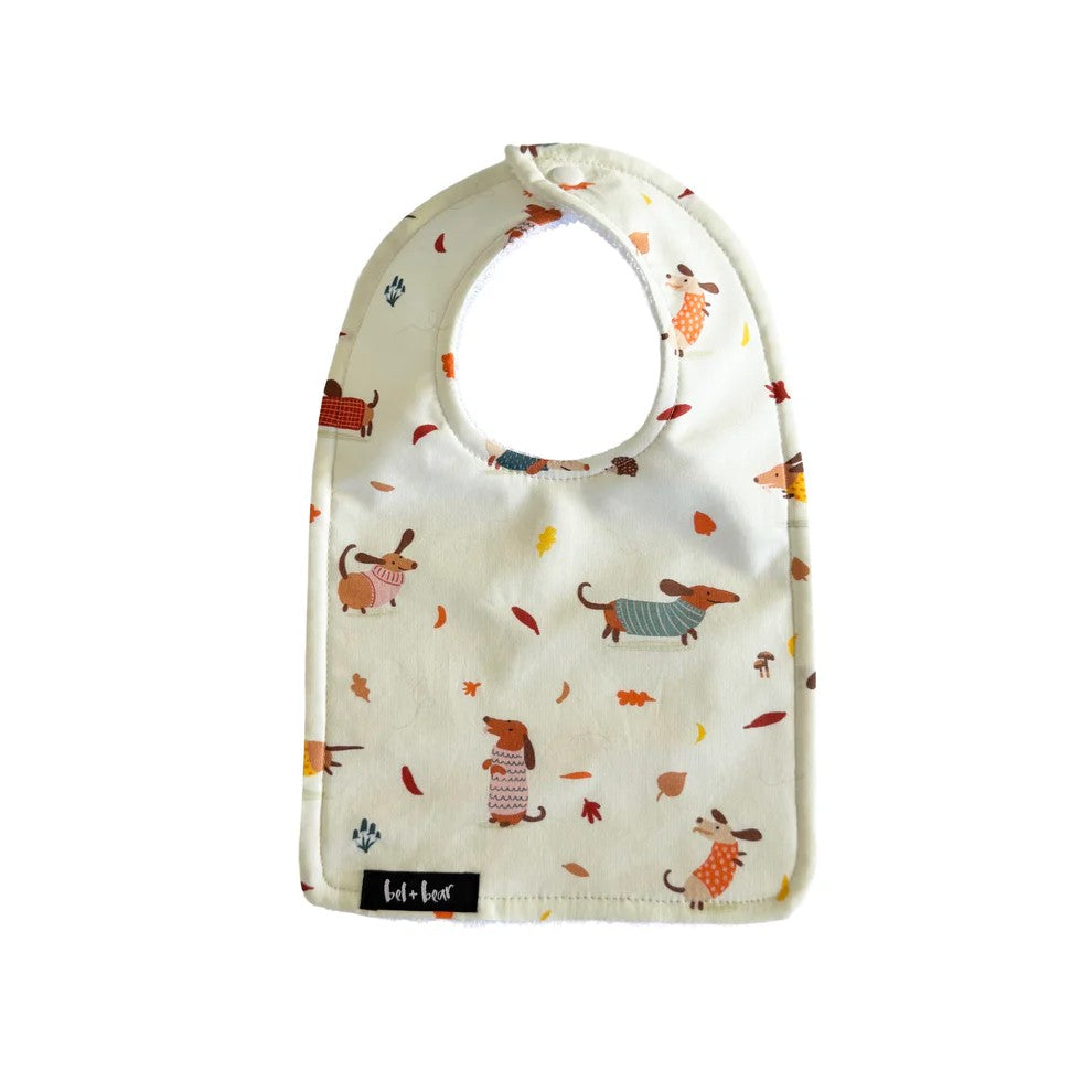 Traditional Bib | Dashys by Bel and Bear. Australian Art Prints, Gifts, Fashion and Homewares. Green Door Decor. www.greendoordecor.com.au