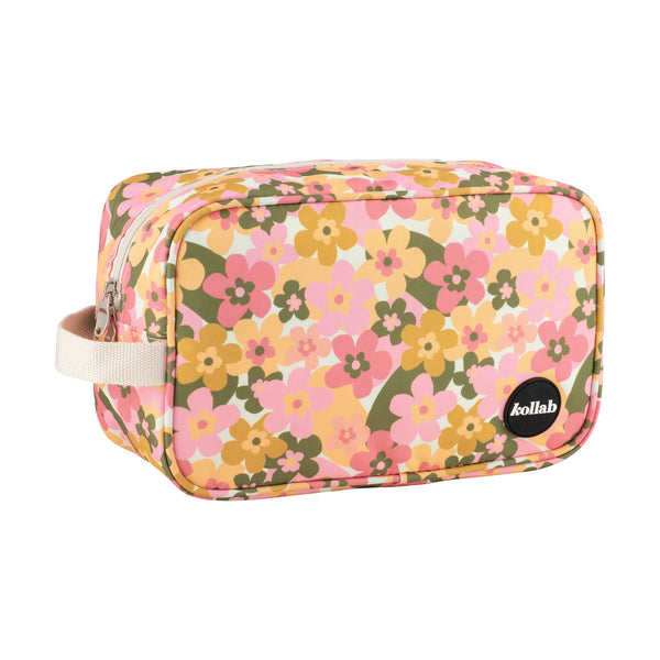 Travel Bag | Sunshine Petals by Kollab. Australian Art Prints, Gifts, Fashion and Homewares. Green Door Decor. www.greendoordecor.com.au
