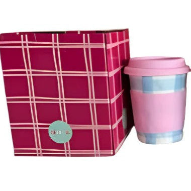 Noss Ceramic Travel Mug | Cornflower Blue by Noss & Co. Australian Art Prints and Homewares. Green Door Decor. www.greendoordecor.com.au