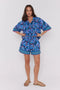 Trene Shorts | Navy Floral Print by Alexandra. Australian Art Prints, Fashion and Homewares. Green Door Decor. www.greendoordecor.com.au