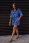 Trene Shorts | Navy Floral Print by Alexandra. Australian Art Prints, Fashion and Homewares. Green Door Decor. www.greendoordecor.com.au