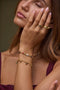 'Trinket' Tourmaline Gold Bracelet