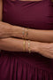 'Trinket' Tourmaline Gold Bracelet