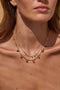 'Trinket' Tourmaline Gold Necklace by ToniMay. Australian Art Prints, Gifts, Fashion and Homewares. Green Door Decor. www.greendoordecor.com.au
