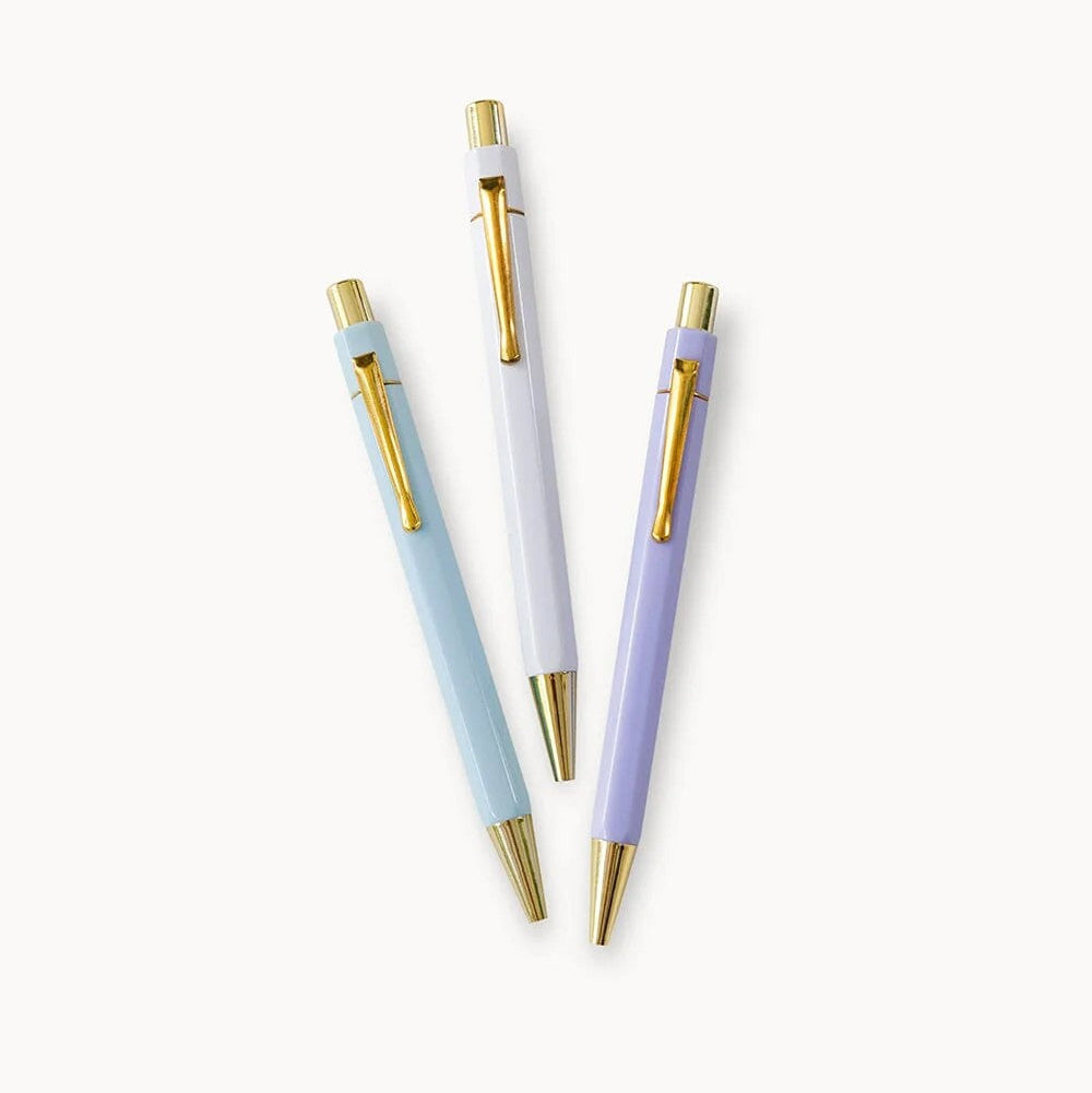 Trio of Pens (Boxed) | Wisteria by Bespoke Letterpress. Australian Art Prints, Gifts, Fashion and Homewares. Green Door Decor. www.greendoordecor.com.au
