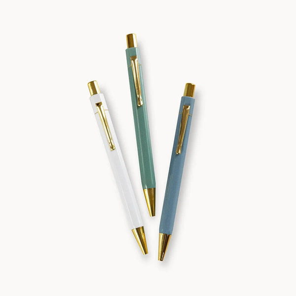 Trio of Pens (Boxed) | Seaside by Bespoke Letterpress. Australian Art Prints and Homewares. Green Door Decor. www.greendoordecor.com.au