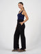 Tyler Bamboo Paperbag Pant | Black