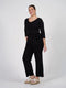 Tyler Bamboo Paperbag Pant | Black