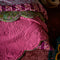 'Valerie' Scalloped Quilted Bedcover by Sage and Clare. Australian Art Prints, Gifts, Fashion and Homewares. Green Door Decor. www.greendoordecor.com.au