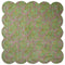 'Valerie' Scalloped Quilted Bedcover by Sage and Clare. Australian Art Prints, Gifts, Fashion and Homewares. Green Door Decor. www.greendoordecor.com.au