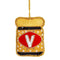 Vegemite Sequin Xmas Decoration. Australian Art Prints and Homewares. Green Door Decor. www.greendoordecor.com.au