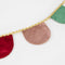 Velvet Scallop Garland by Meri Meri. Australian Art Prints and Homewares. Green Door Decor. www.greendoordecor.com.au