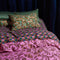 'Verita' Linen Standard Pillowcase Set | Celadon by Sage and Clare. Australian Art Prints and Homewares. Green Door Decor. www.greendoordecor.com.au