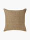 'Vidi' Grand Linen Cushion (60x60cm) | Khaki by L&M Home. Australian Art Prints, Gifts, Fashion and Homewares. Green Door Decor. www.greendoordecor.com.au