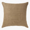 'Vidi' Grand Linen Cushion (60x60cm) | Khaki by L&M Home. Australian Art Prints, Gifts, Fashion and Homewares. Green Door Decor. www.greendoordecor.com.au