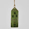 Village Enamel House - Green | Christmas Hanging Ornament by Florabelle. Australian Art Prints and Homewares. Green Door Decor. www.greendoordecor.com.au