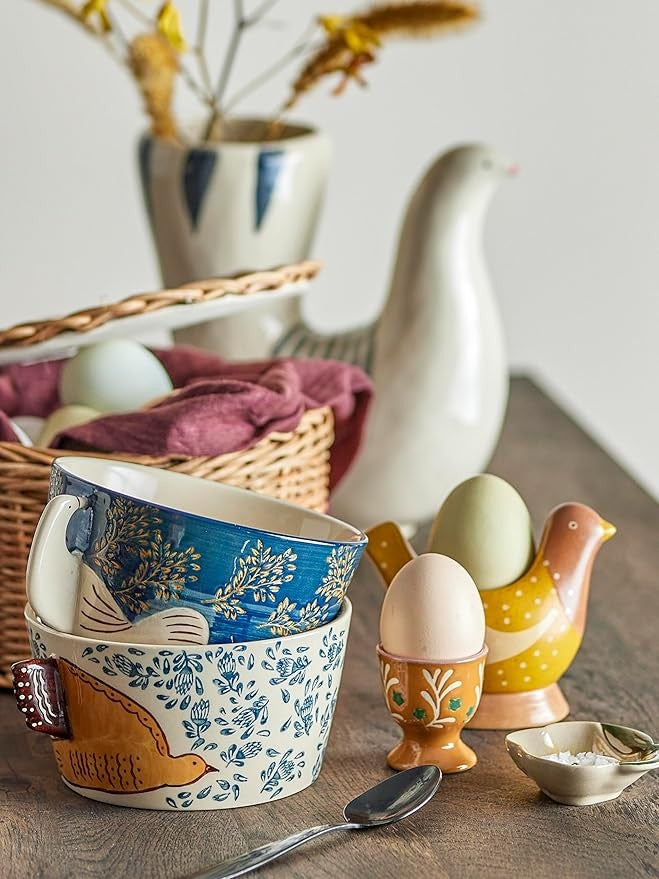 Bloomingville | Vincent Egg Cup | Various Designs by French Bazaar. Australian Art Prints and Homewares. Green Door Decor. www.greendoordecor.com.au