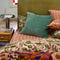'Vinita' Velvet Cushion | Celadon by Sage and Clare. Australian Art Prints and Homewares. Green Door Decor. www.greendoordecor.com.au