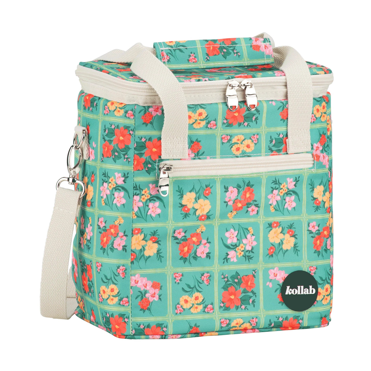 Holiday Mini Cooler | Vintage Patch by Kollab. Australian Art Prints and Homewares. Green Door Decor. www.greendoordecor.com.au