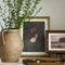 Vintage Portrait Lady in Green | Wall Art by French Country Collections. Australian Art Prints, Gifts, Fashion and Homewares. Green Door Decor. www.greendoordecor.com.au