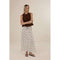Vintage Tales Skirt | Cream/Choc by Humidity Lifestyle. Australian Art Prints, Gifts, Fashion and Homewares. Green Door Decor. www.greendoordecor.com.au