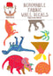 Wall Decals A4 Sheet | Dinosaurs by Missy Minzy. Australian Art Prints and Homewares. Green Door Decor. www.greendoordecor.com.au