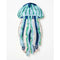 Wall Tile | 'Beach Club' Jellyfish by Jones and Co. Australian Art Prints and Homewares. Green Door Decor. www.greendoordecor.com.au