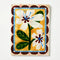 Wall Tile | 'Bloom Nouveau' White Rectangle by Jones and Co. Australian Art Prints and Homewares. Green Door Decor. www.greendoordecor.com.au