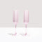 Wave Flute Set | Pink by Fazeek. Australian Art Prints and Homewares. Green Door Decor. www.greendoordecor.com.au