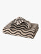 Waves Noir Bath Towel by L&M Home. Australian Art Prints and Homewares. Green Door Decor. www.greendoordecor.com.au