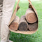 Waxed Canvas Log Carrier | Sand by Heaven in Earth. Australian Art Prints, Gifts, Fashion and Homewares. Green Door Decor. www.greendoordecor.com.au