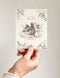 'Welcome Darling Baby Boy' Card by Bespoke Letterpress. Australian Art Prints and Homewares. Green Door Decor. www.greendoordecor.com.au