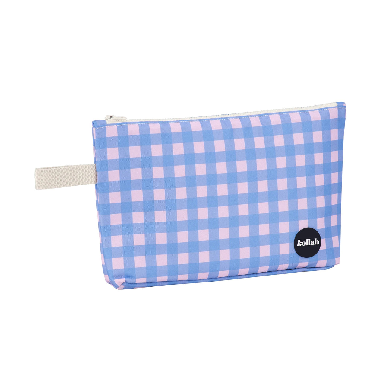 Wet Bag | Skyberry Gingham by Kollab. Australian Art Prints and Homewares. Green Door Decor. www.greendoordecor.com.au
