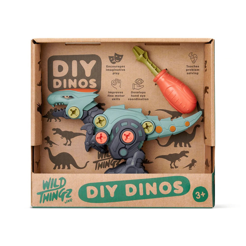 Wild Thingz | DIY Dino | Velociraptor | Johnco. Australian Art Prints and Homewares. Green Door Decor. www.greendoordecor.com.au