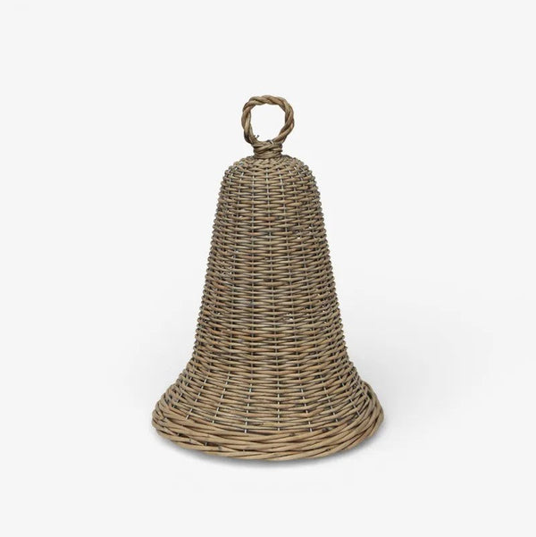 Wicker Willow Bell by French Country Collections. Australian Art Prints, Gifts, Fashion and Homewares. Green Door Decor. www.greendoordecor.com.au