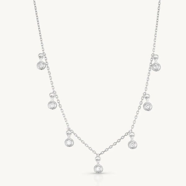 'Willow' Silver Necklace by ToniMay. Australian Art Prints, Fashion and Homewares. Green Door Decor. www.greendoordecor.com.au