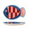 Bloomingville | Willy Fish Plate | Various Designs by French Bazaar. Australian Art Prints, Gifts, Fashion and Homewares. Green Door Decor. www.greendoordecor.com.au