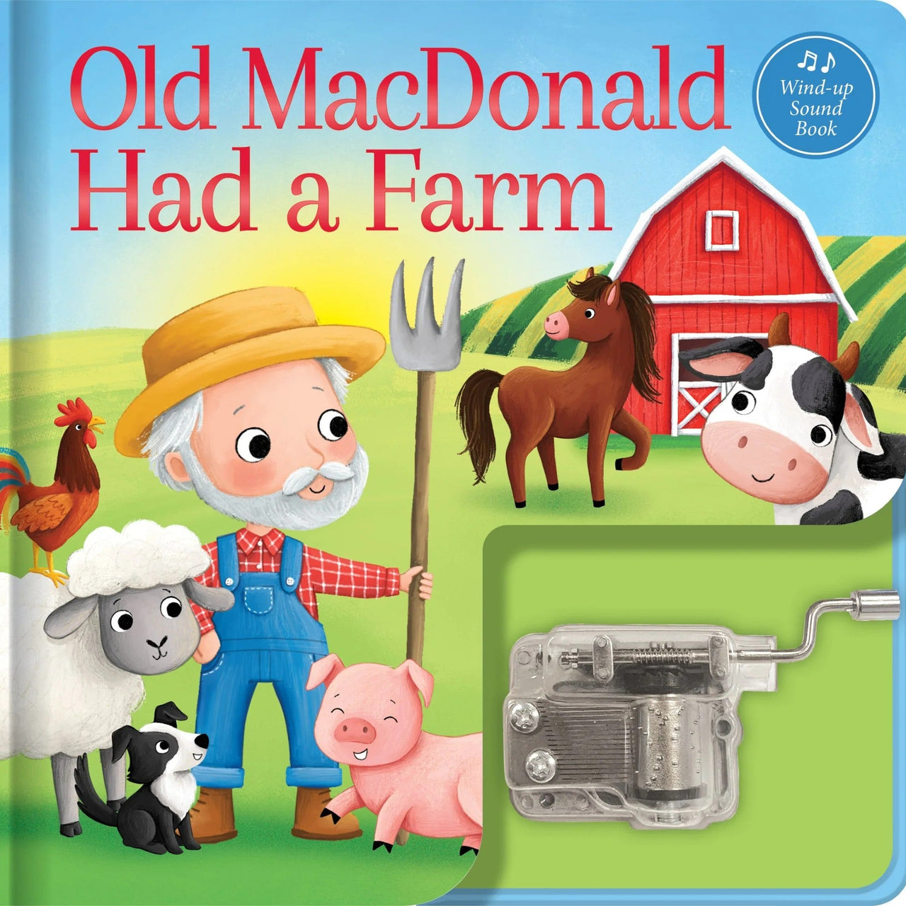 Wind-Up Music Box Book | Old MacDonald Had a Farm by Lake Press. Australian Art Prints, Gifts, Fashion and Homewares. Green Door Decor. www.greendoordecor.com.au