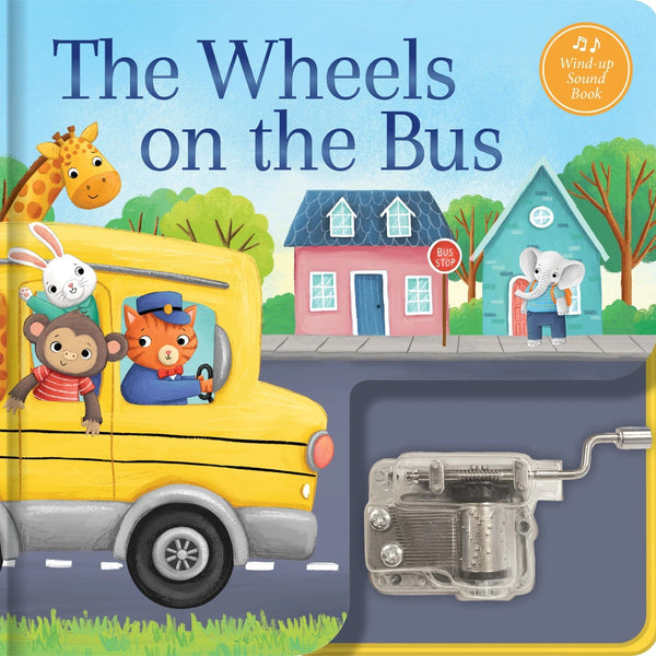 Wind-Up Music Box Book | The Wheels on the Bus by Lake Press. Australian Art Prints, Gifts, Fashion and Homewares. Green Door Decor. www.greendoordecor.com.au