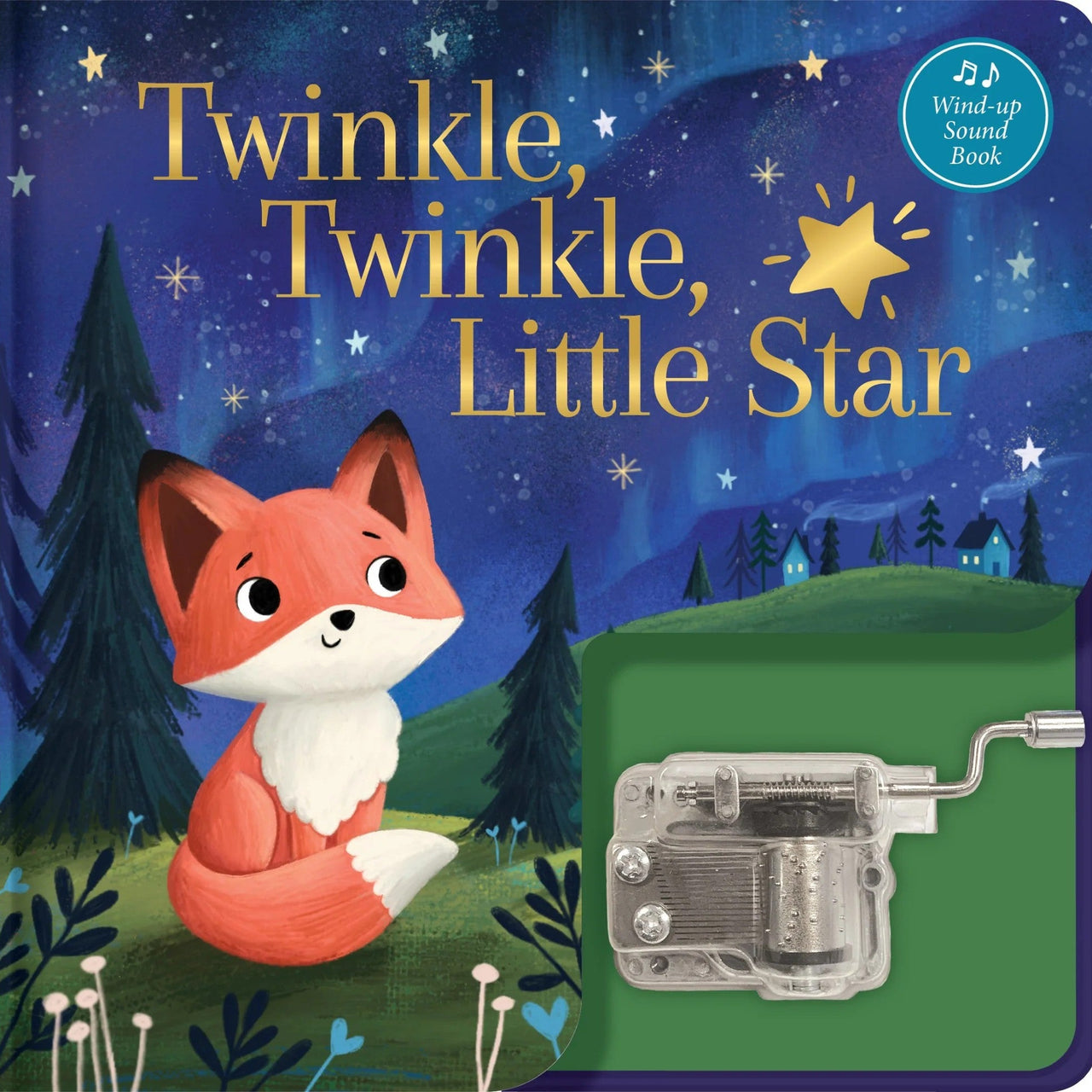 Wind-Up Music Box Book | Twinkle, Twinkle, Little Star by Lake Press. Australian Art Prints, Gifts, Fashion and Homewares. Green Door Decor. www.greendoordecor.com.au