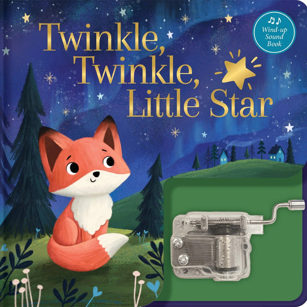 Wind-Up Music Box Book | Twinkle, Twinkle, Little Star by Lake Press. Australian Art Prints, Gifts, Fashion and Homewares. Green Door Decor. www.greendoordecor.com.au